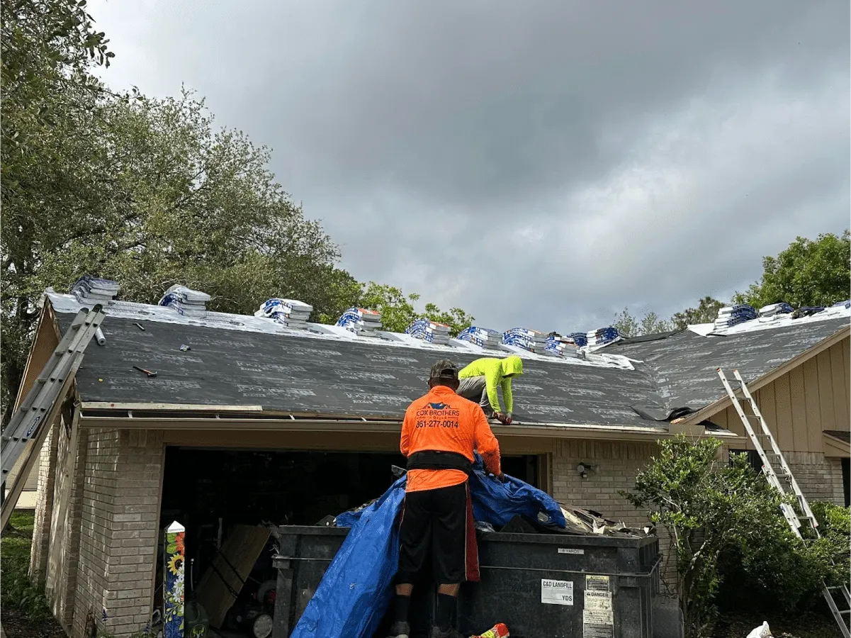 Roof prepared for new shingles