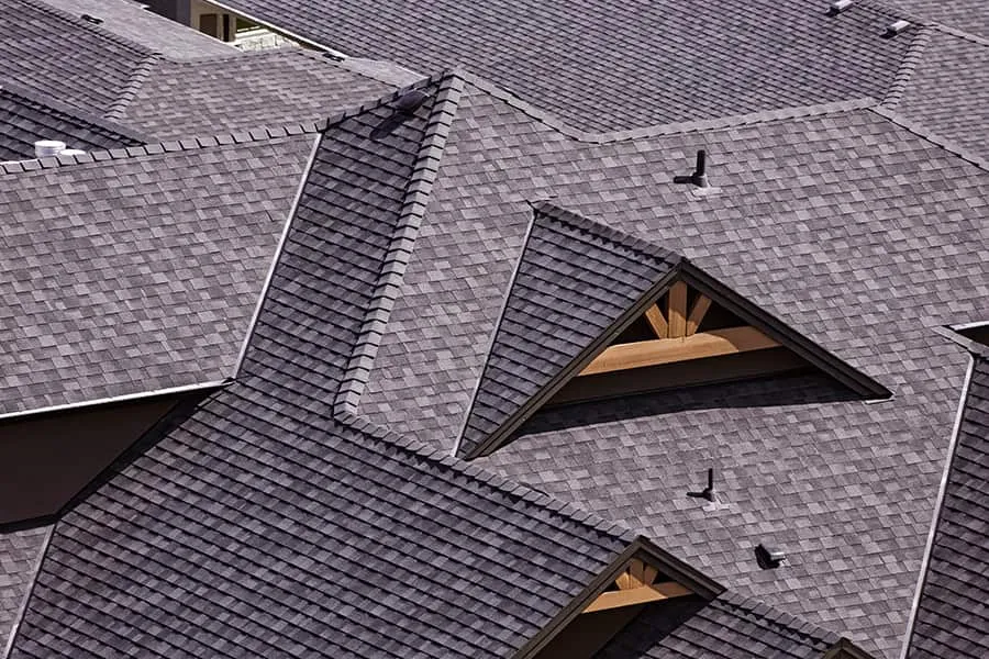 Well maintained roofs serviced by our Victoria roofing companies.
