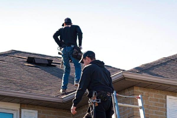 Professional Roofer on Roof San Antonio Roofing