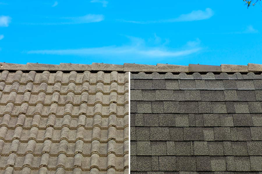 Ceramic vs Slate roof